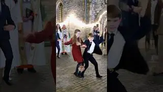 Omg! Louis dances so cool &mdash; Charlotte can&rsquo;t stay still#royalfamily #princelouis #charlotte #dance