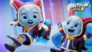 The Cool Kid with Chilling Powers 🧊 | Action Pack | Cartoon Adventures for Kids
