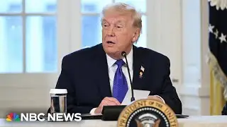 Trump meets with oil executives to discuss future of industry in Venezuela