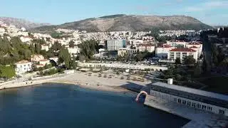 Sunset Beach Dubrovnik (4K drone)