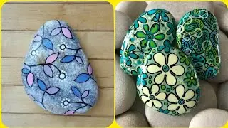 Stunning Craft Rock Paintings for Kids | Home Painting Ideas