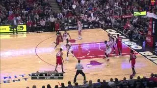 Elton Brand Atlanta Hawks Vs Chicago Bulls 01.17.15 HighLights
