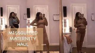 MISSGUIDED MATERNITY TRY ON HAUL 2020! | pregnancy looks 🤍