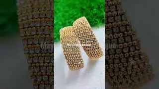 White stone bangles | Kada bangles | Silkthread bangles | Maya Venba's Boutique