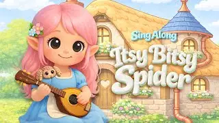 Itsy Bitsy Spider 🕷️ | Cute Nursery Rhyme for Kids | Sing Along Kid's Song #ItsyBitsySpider