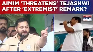 AIMIM Candidate Tausif Alam Issues 'Violent Threat' Against Tejashwi During Rally In Kishannganj