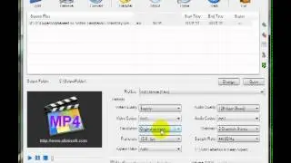 Видео урок по программе Allok Video to MP4 Converter