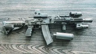 ghk ak 105, Larry Vickers show fsb alpha ak clone. Switch back to 130 spring for faster auto cycle.