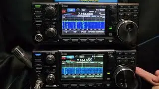 ICOM IC7300 MK2 и MK1