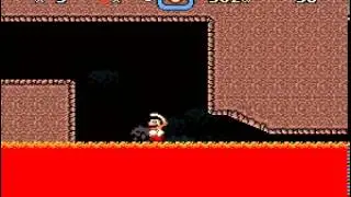 SMW Custom Level - Unnamed Fire Cavern