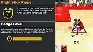 RIGHT STICK RIPPER is OVERPOWERED on NBA 2K24!
