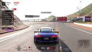Gran Turismo 7 - Audi R8 4.2 FSI R tronic '07 LMS Fully Tuned Gameplay (PS5 Pro)