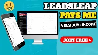 How LeadsLeap pays me a nice residual monthly income 🤑
