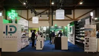 Pr&eacute;sentation de notre stand au salon Pharmanology 2022 - Brussels Expo