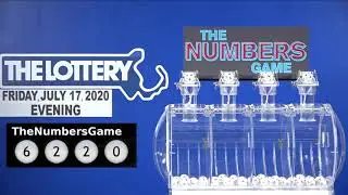 Evening Numbers Game Drawing: Friday, July 17, 2020