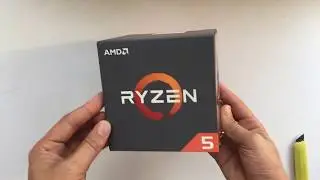 Распаковка процессора AMD Ryzen 5 1600 3.2GHz/16MB  из Rozetka.com.ua
