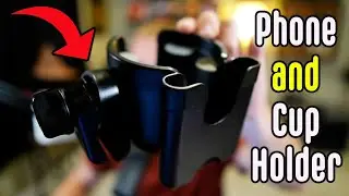 Guiseapue Stroller Cup Holder with Phone Holder Review