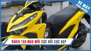 Vario 150 Màu Vàng Mới Cực Nổi Cực Đẹp✅ Ai thích 