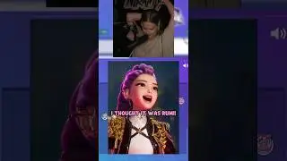 Rumi has blue hair / Gartic phone w/ @VixSins