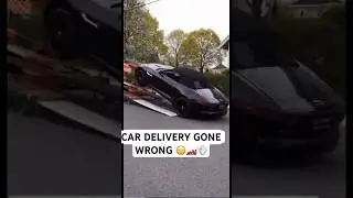 CAR DELIVERY GONE WRONG 😳🏎️💨#hellcat #mustang #chevrolet #dodge #mopar #srt