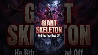 The Giant Invisible Skeleton! 🦴🔔 #DrawnDeath #Gashadokuro #Yokai #JHorror