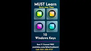 Best Windows Keys for Time Saving #shorts