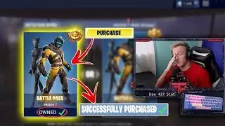 So I donated $54 for Tfue to buy the season 7 battle pass...