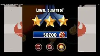 Angry Birds Star Wars - Golden Droid Level 2 - 3 Stars