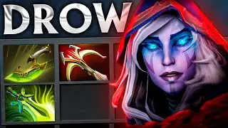 Brutal Damage Burst Drow Ranger 30Kills🔥Swift Blink + Butterfly EPIC Comeback Dota 2
