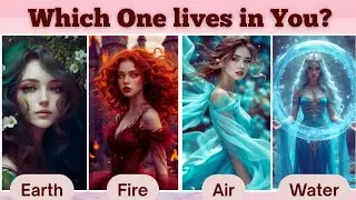 ✨Find Your Soul Element (Water, Fire, Earth, Air) | personality Test 🌸