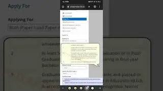 how to fill ctet form  option for bed appearing