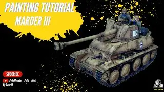 How to Paint a 28mm Marder III in DAK Theme | Bolt Action Desert Camo Tutorial