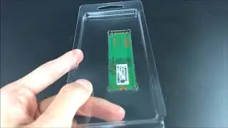 How to use M.2 2280 22x80mm SSD esd clamshell plastic box ( MPK 2216-03B )