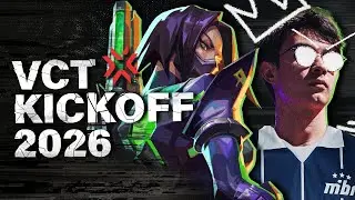 Aceite o Caos | Trailer Hype do VCT Kickoff 2026