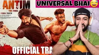 ANTIM: The Final Truth - Official Trailer | Salman Khan, Aayush Sharma | Reaction | The Tenth Staar