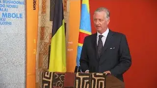 Belgian king reiterates regrets for colonial past in Congo
