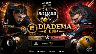 CORDELLI VALENTINO VS FABIO PETRONI DIDEMA CUP BILLIARD TV