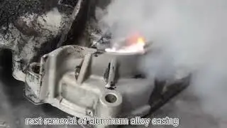 How to cleaning aluminum alloy casing cleaning by pulse laser cleaning machine