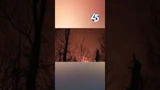 Large brush fire off W Cold Spring Lane causing widespread traffic closures