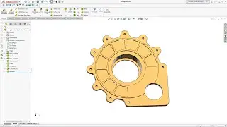 Solidworks Tutorial Engage Bracket #Solidworks #SolidworksTutorial