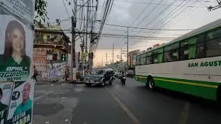 Walking tour Las Pinas - Alabang-Zapote road