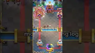 Satisfying log #clashroyale #supercell #shorts