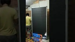 Running text RGB Full color, videotron outdoor