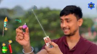 Remote Control Firecrackers 🧨💣 (Bomb) | Diwali Experiment 🪔