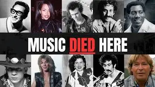 10 Tragic Plane Crashes That Wiped Out Music Legends Forever
