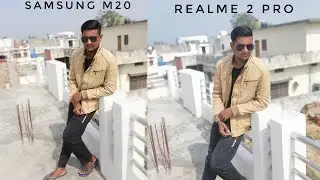 Samsung M20 vs Realme 2 Pro Camera - Comparison|Samsung M20 portrait mode