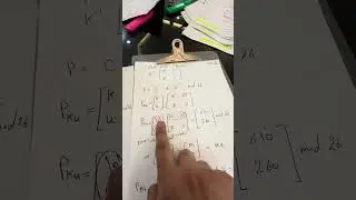 Hill cipher فك التشفير