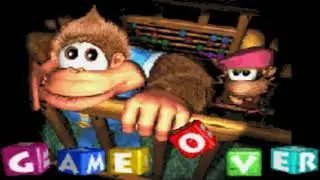 Game Over: Donkey Kong Country 3 (GBA)