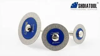 A824 Diamond Mini Glass Saw Blade for DIY Engraving Carving Cutting Disc Disk with 3mm Shank