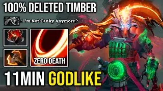 SUPER SAIYAN JUGGERNAUT 100% No Mercy Crazy Blade Fury 11Min Godlike Deleted Offlane Timbersaw DotA